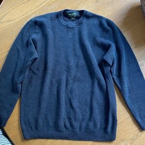 Eddie Bauer Men's Gray Crewneck Knit Sweater size large